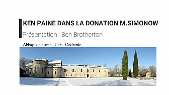 Ken Paine dans la collection Simonow #Abbaye #Flaran @GersTourisme @Occitanie #TvLocale @Smartrezo