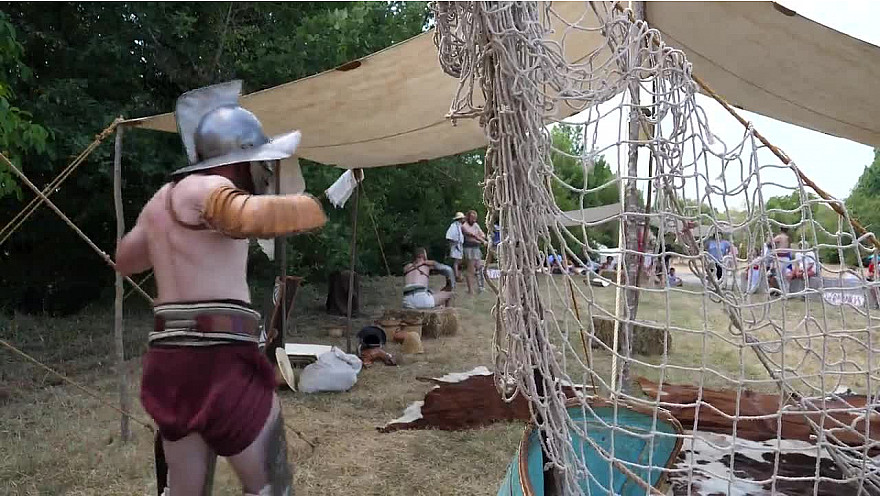 Fête Romaine à la Domus #Elusa #CapitaleAntique #Gers @Occitanie #Tv_Locale @Smartrezo